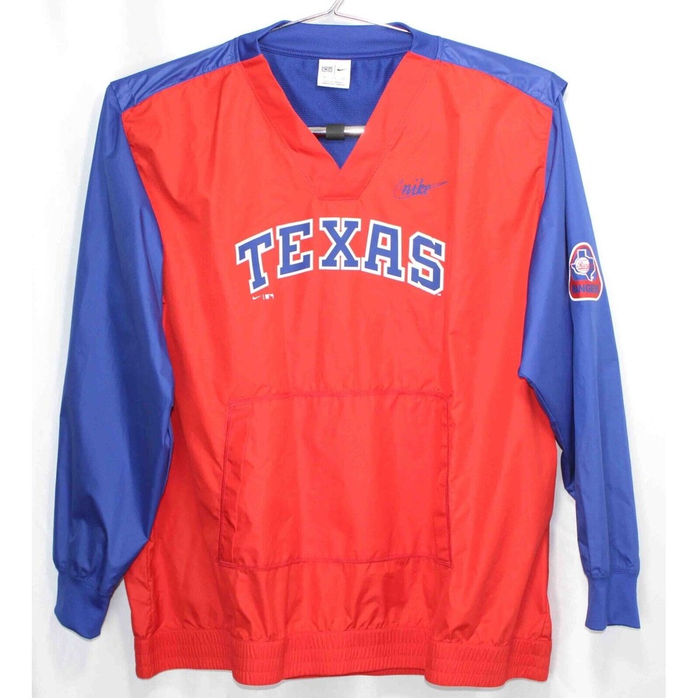 Nike Texas Rangers MLB Warmup Windrunner Jacket‎ NMMJ-199N Mens Size 3XL